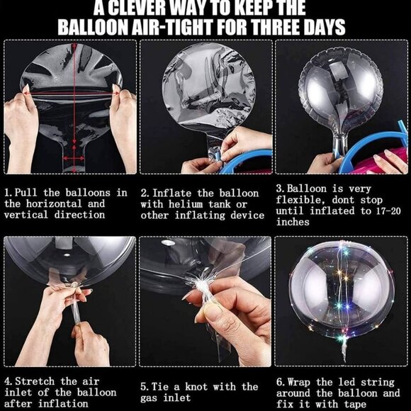 BEYOND THE WHOLESALE LED LIGHT BALLOON - Picture 4 of 8